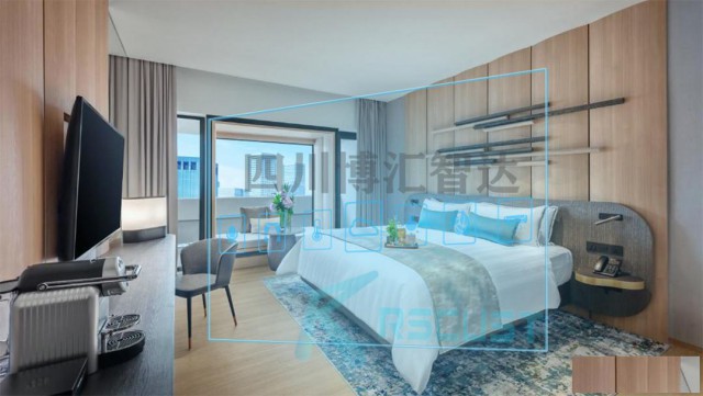 酒店客控面板语音开灯语音开窗帘