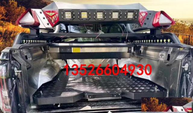 江铃大道皮卡追光者全能者货箱车厢铝合金推拉抽屉托盘