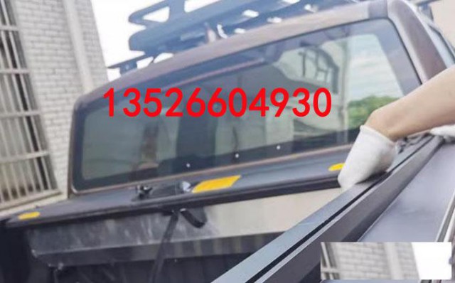 悍马H3皮卡车手动卷帘盖后箱盖平盖拉帘盖子改装