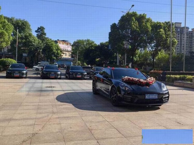 衡阳预定婚车结婚租车保时捷su7奔驰宝马奥迪婚礼车队