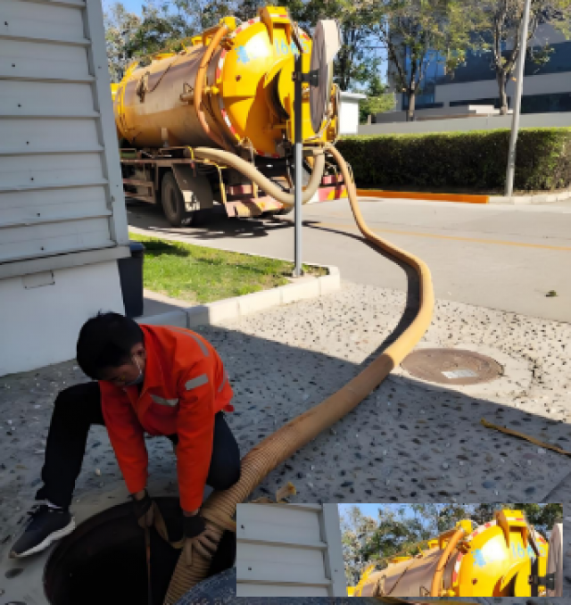 昆明寻甸县化粪池清理，餐馆隔油池清理，污水池清理，抽淤泥