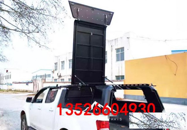 江西五十铃dmax瑞迈铃拓皮卡车后箱连顶开四开门高盖