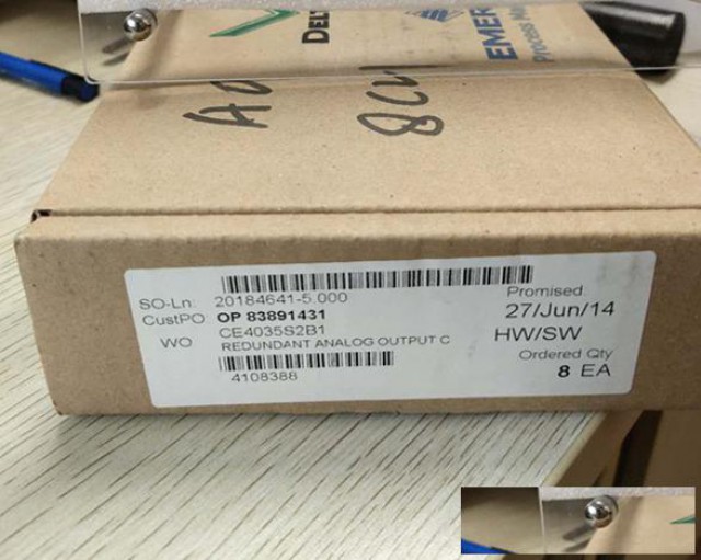 EMERSON艾默生CE4035S2B1控制器