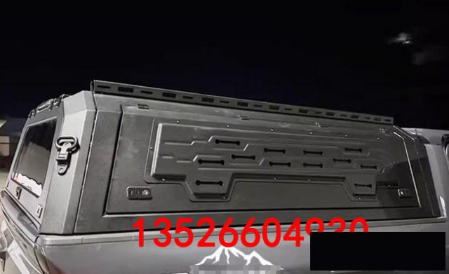 24年新款塔库马tacoma皮卡车分体锰钢三开门后箱高盖