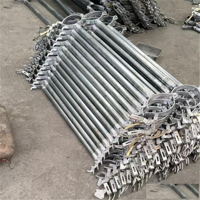 单体柱硬链接115-125把分散支柱一拉一扣可调节防滑坠