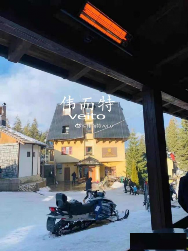 伟而特解决了度假酒店户外取暖问题