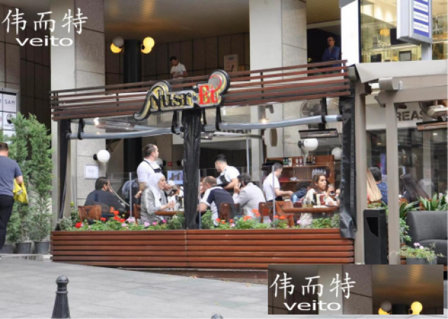 伟而特红外供暖真正为撒盐哥网红店解决寒冷问题