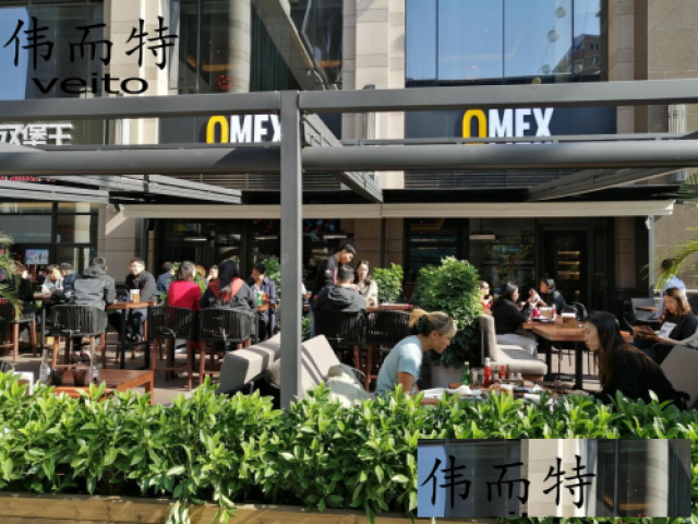 伟而特红外供暖真正为户外餐吧解决寒冷问题