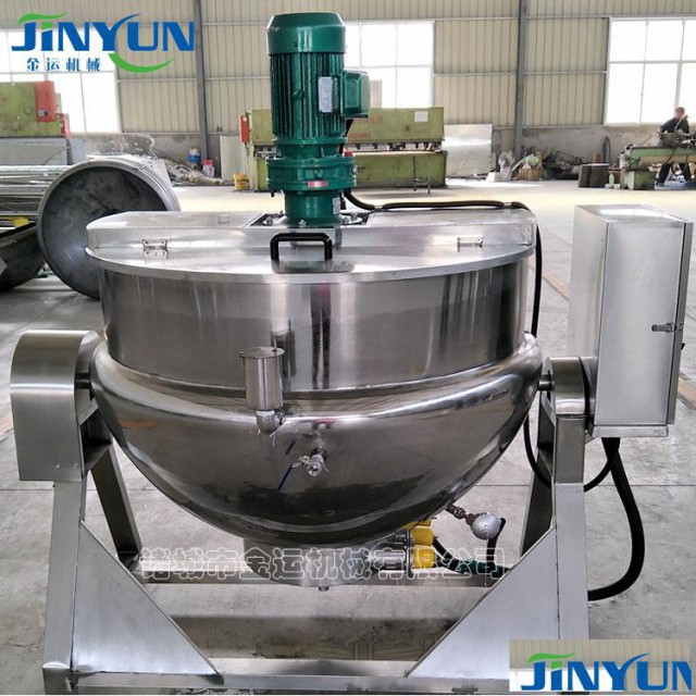 糖浆蜂蜜熬制锅供应食堂炒菜夹层锅煮海参夹层锅