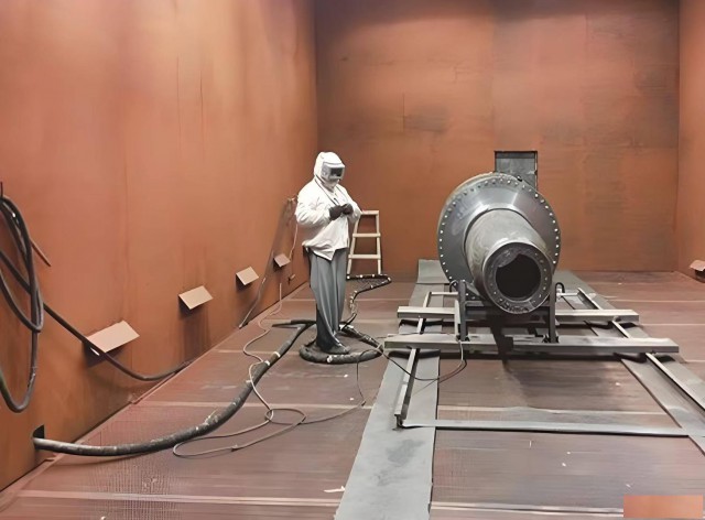 环保喷砂房内部结构图详解