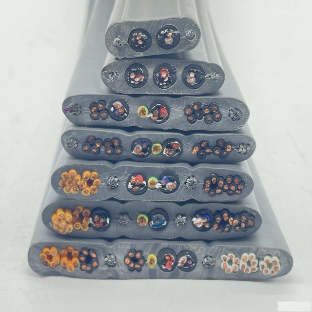 兴晟达供应TVVBPG36芯带两组屏蔽两根钢丝电梯电缆线