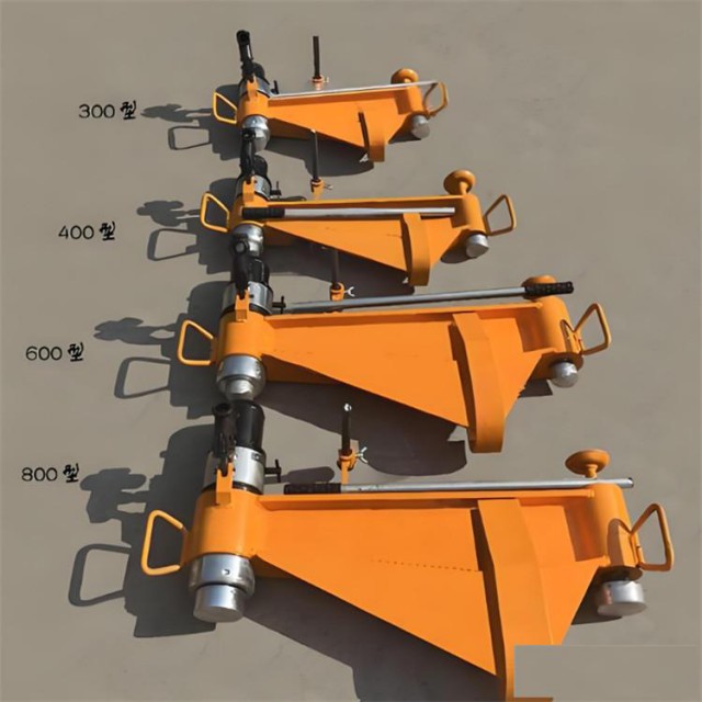 矿用液压弯道机单钩钢轨小角度微调或单一方向弯曲