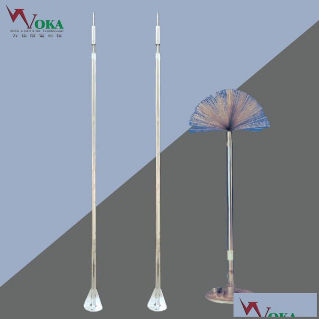 古建筑古塔防雷装置雷闪预警定位系统自动升降避雷针