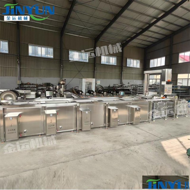 五联多联卤煮锅卤鸡卤蛋连续蜂窝卤煮设备