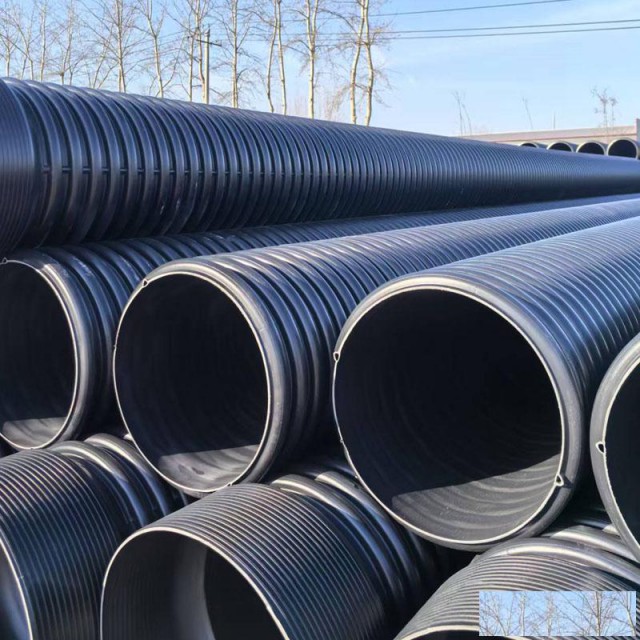 HDPE波纹排水管DN500排污聚乙烯污水管