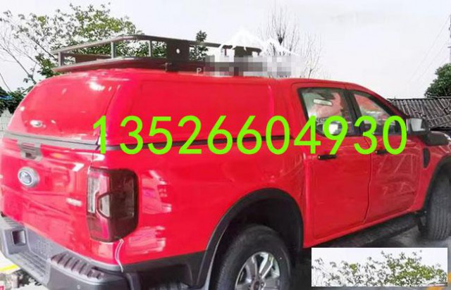 23款ranger游骑侠皮卡车平顶高盖全金属后箱盖改装件