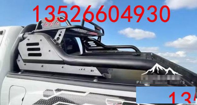 坦途公羊猛禽f150皮卡带筐后备箱龙门架防滚架子改装