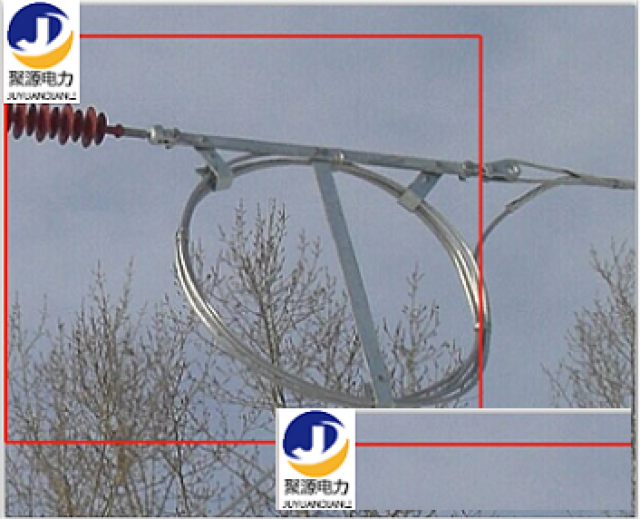 线路金具T型余缆架adss/opgw光缆预留架电力