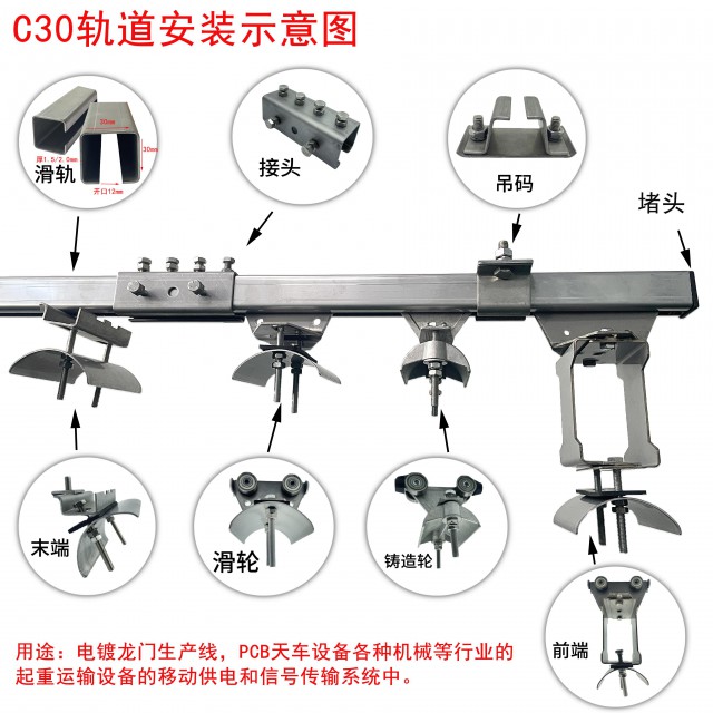 供应滑轮钢轨滑轮吊线滑轮不锈钢材质镀锌材质