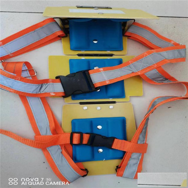 矿用防砸安全背夹外硬内软中层柔韧缓冲内层贴合防护