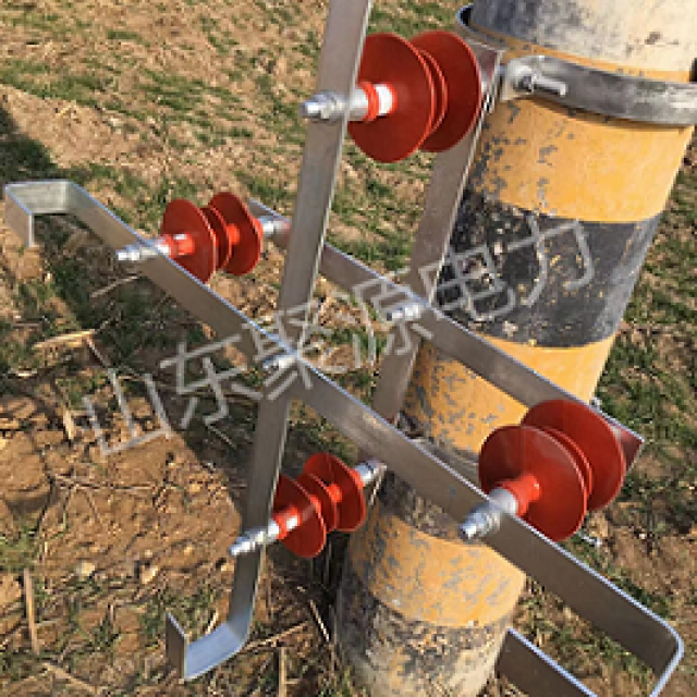 杆用绝缘余缆架绝缘余缆架构架用绝缘金具热镀锌扁铁余缆架