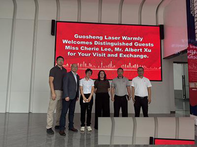 澳大利亚知名企业团队莅临国盛激光参观交流