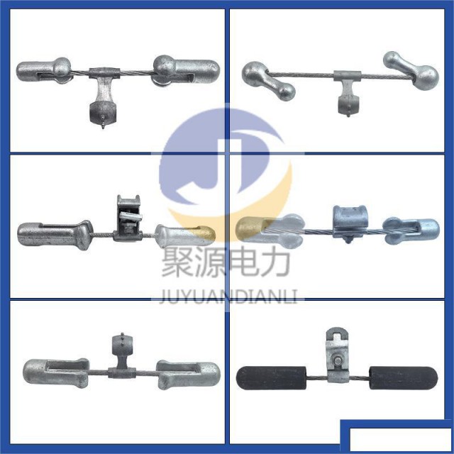 光缆线路金具防震锤铁件高强度钢导线预绞丝防震锤