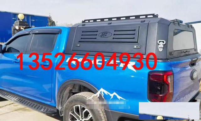 23款游骑侠ranger皮卡车锰钢整体三开门高盖后箱盖