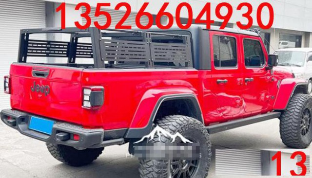 适用于JEEP牧马人角斗士皮卡车龙门架拓展架护栏改装配件