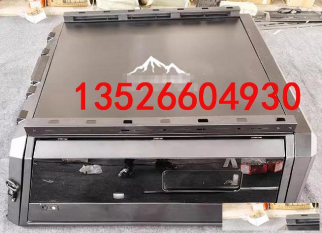 适用于福特独行侠皮卡车三开门后箱盖推拉窗盖改装