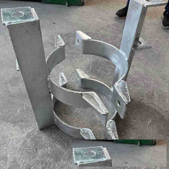 源头厂家顶杆抱箍杆用电路金具抱箍