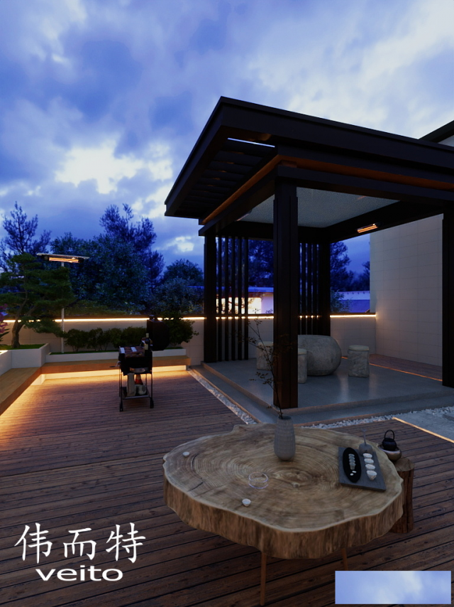 伟而特红外取暖器如何让户外庭院四季如春