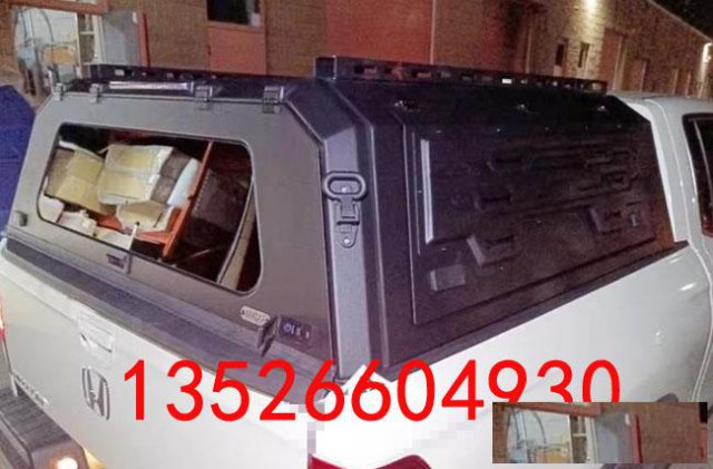 本田Ridgeline皮卡车斗后箱盖铝合金高盖尾箱盖改装