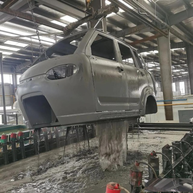 电泳静电喷涂一体化涂装生产线