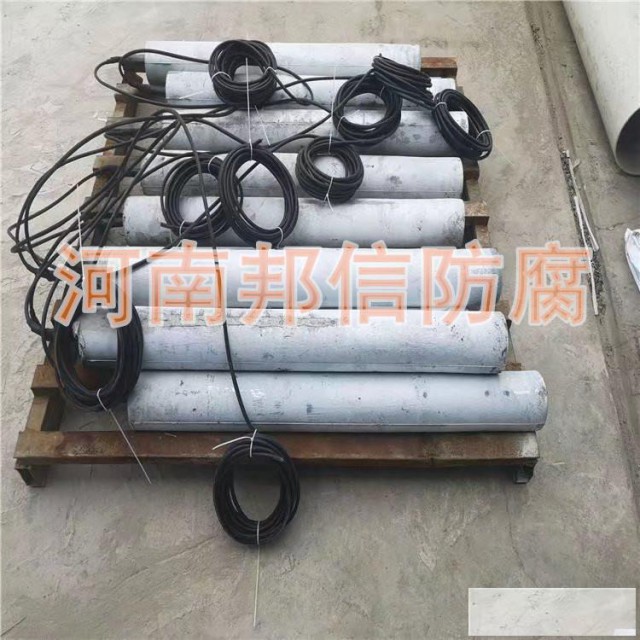 埋地输油管道阴极保护材料镁合金牺牲阳极预包装袋装防腐厂家定制