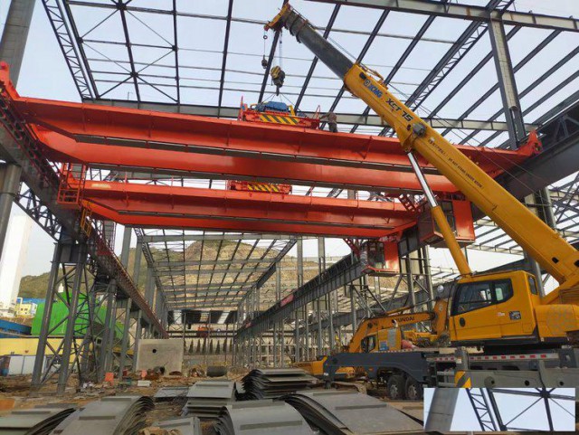 苏州行车回收行吊龙门吊回收桥式起重机,单梁起重机行车回收