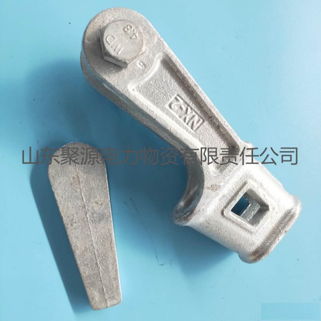 楔形线夹NX-1-2-3-4热镀锌锻造铸铁线夹拉线电力金具