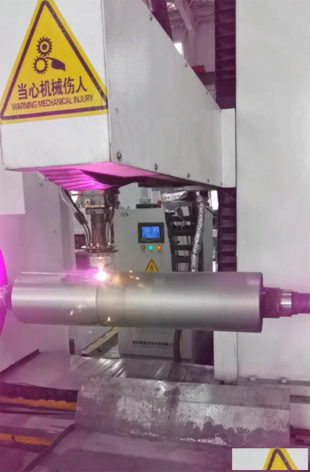 活套辊激光熔覆修复加工技术优势