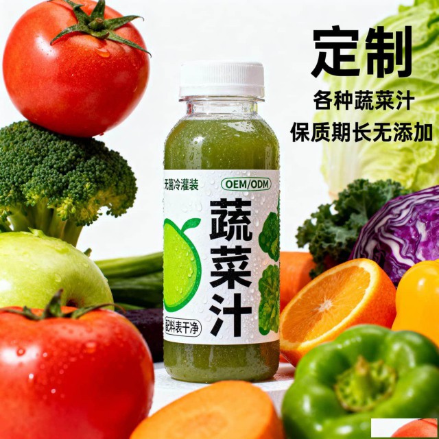 无菌冷灌装蔬菜汁代加工