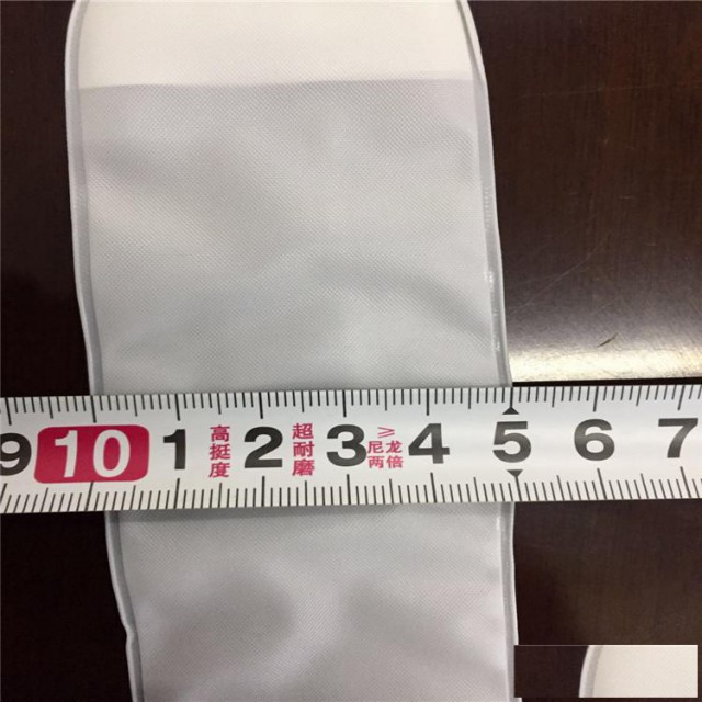 矿用PVC材质水炮泥袋自封口阻力小袋体形状一次成型