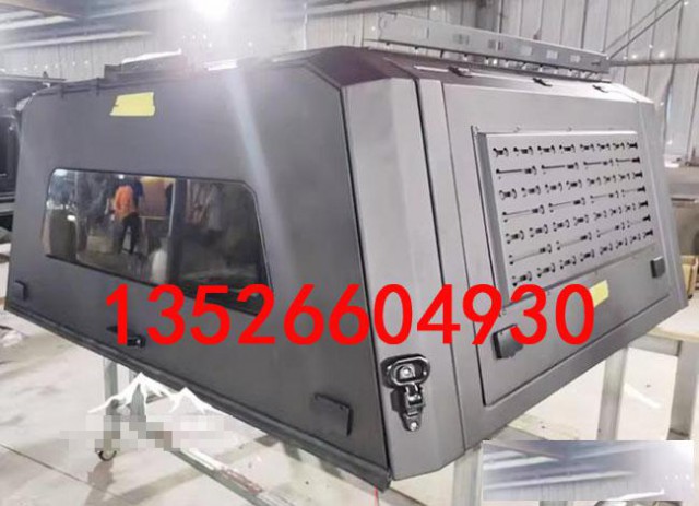 lc79陆地巡洋舰皮卡车分体铝合金三开门高盖后箱盖