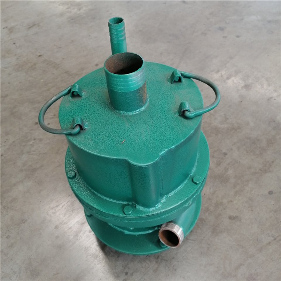 矿用风动污水潜水泵凭结构出圈 FWQB70-30泵体加气马达