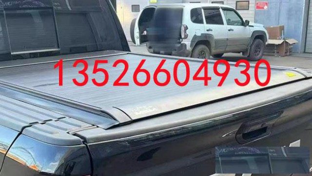 道奇公羊ram1500皮卡车原车有边箱款电动卷帘盖改装件