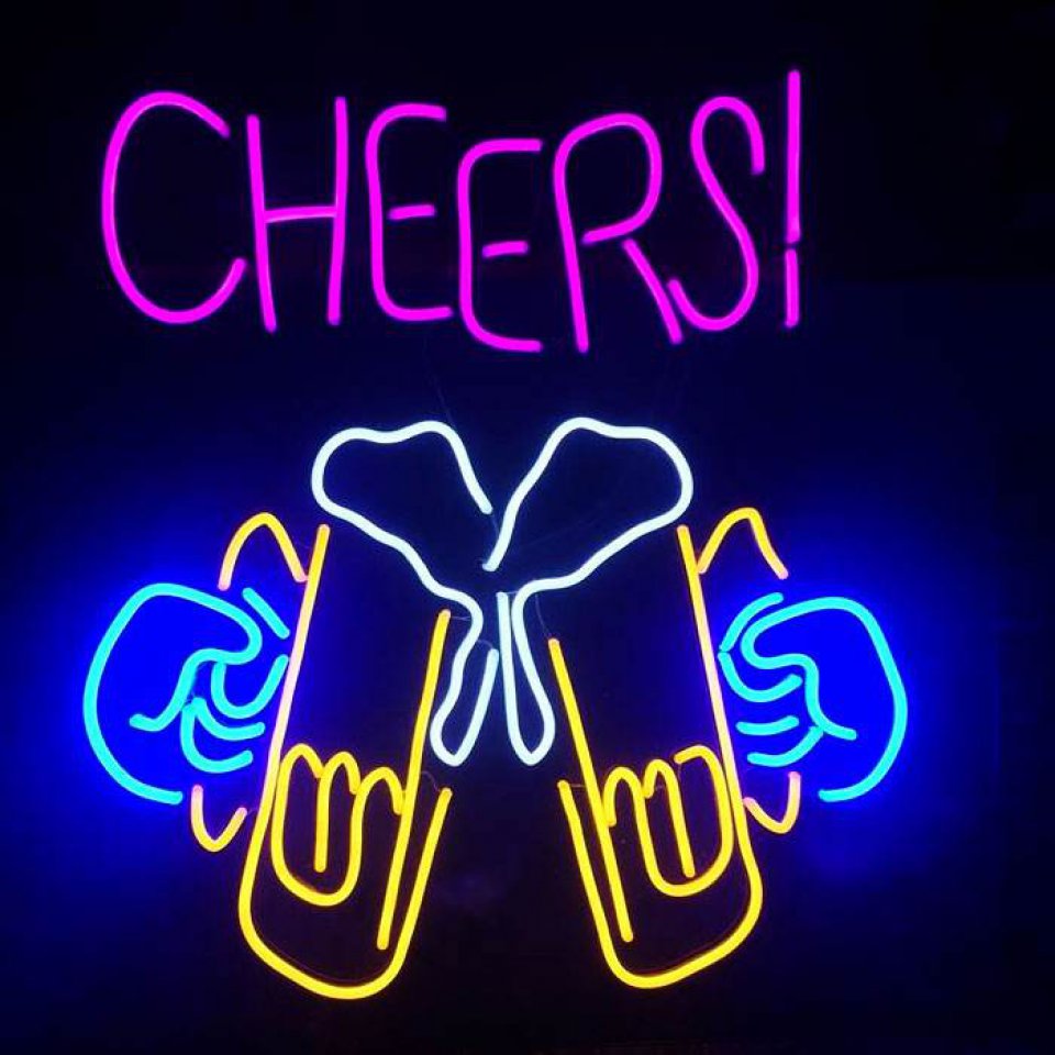 上海虹口区户外楼顶广告字制作，店面霓虹灯招牌制作安装