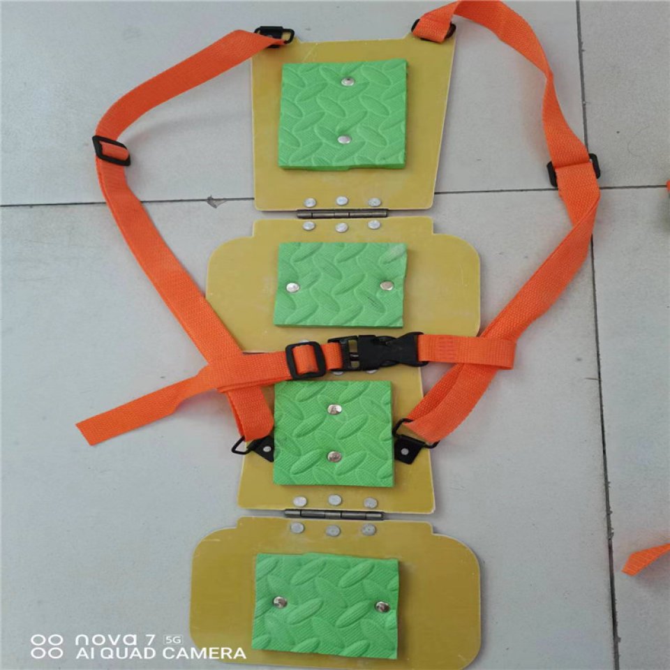 矿下隧道防砸背夹一人一个安排上 轻量化不压肩反光警示