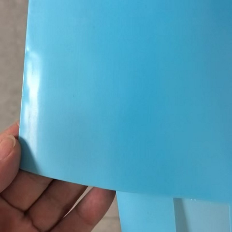 金枝长祥蓝色防静电阻燃塑料布