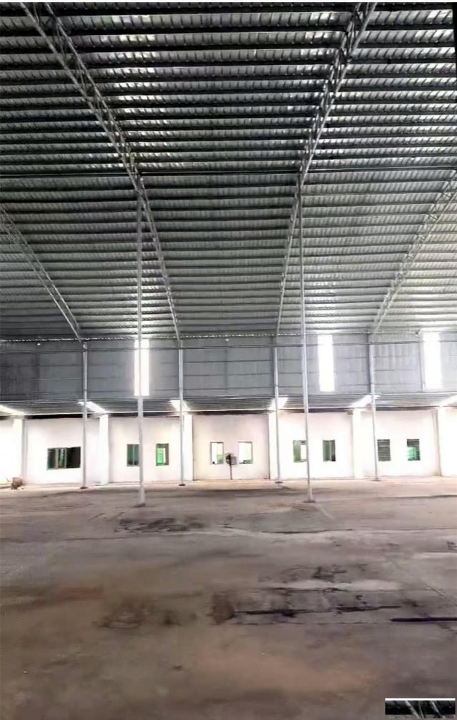 从化区工业园区9.7亩土地4600平方厂房整体出租