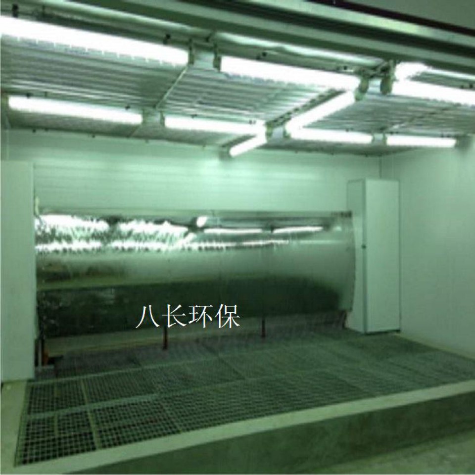 广州喷漆无尘房 打磨水帘房