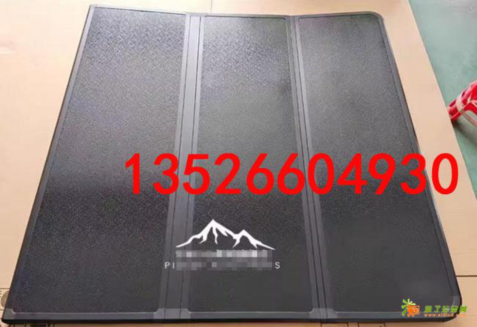 三菱L200/triton皮卡车铝合金硬三折盖改装
